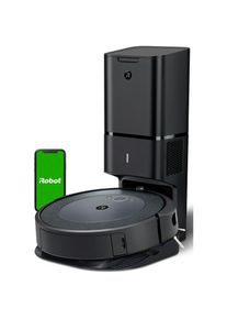 iRobot Saugroboter »Roomba i5+ (i5654)«, Einzelraumkartierung, App-/Sprachsteuerung, Autom. Absaugsatation schwarz