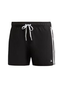 adidas Sportswear, Hommes Boardshorts, noir / blanc
