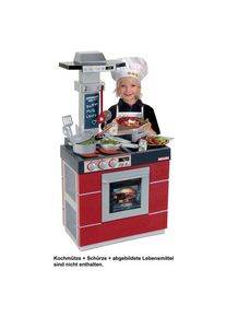 Spielküche »MIELE«, Made in Germany , rot , klein , rot/grau