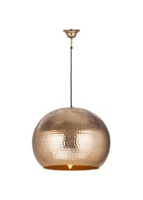 Pendelleuchte »Factory«, 1 flammig-flammig, Hängeleuchte, Hängelampe , beige , Kayoom , champagner