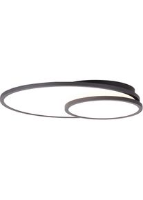 LED Panel &raquo;Bility WIZ&laquo;, 1 flammig-flammig, 61x45cm, dimmbar, WiZ-App, schwenkbar, Metall/Kunststoff, schwarz/weiss , schwarz , BRILLIANT LEUCHTEN ,...