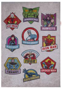 Wandtattoo Avengers Badges