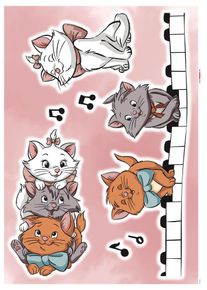 Wandtattoo Aristocats Kittens