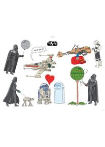 Wandtattoo Star Wars Treatment