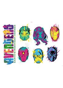 Wandtattoo Avengers Mightiest Heroes