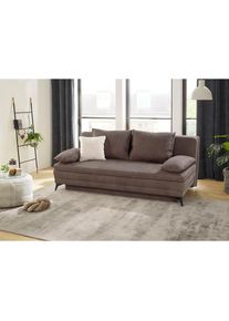 Jockenhöfer JOCKENHÖFER GRUPPE Schlafsofa, als Dauerschläfer geeignet, Bettfunktion und Stauraum/Bettkasten braun