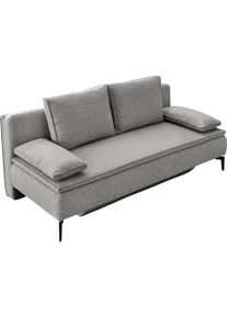 Jockenhöfer JOCKENHÖFER GRUPPE Schlafsofa, als Dauerschläfer geeignet, mit Bettfunktion und Bettkasten, Komfort grau