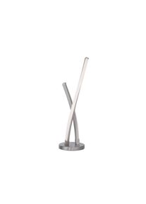Leuchten Direkt Tischleuchte »LOLAsmart-SWING«, 2 flammig-flammig, RGB+tunable white, Infrarot inkl., Fernbedienung, Smarthome fähig silberfarben...