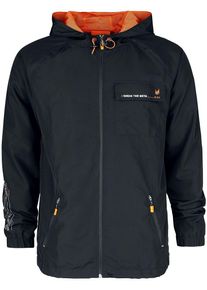 LEC Break The Meta Windbreaker schwarz orange