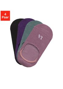 active by Lascana Lascana Active Füsslinge, 4 Paar, mit Silicon Über Der Ferse Bunt, Größe 35/38