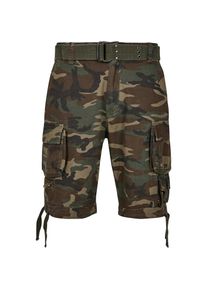Brandit Stoffhose »Herren Savage Vintage Cargo Shorts« grün 3XL US-Größen olive camouflage Cargoshorts