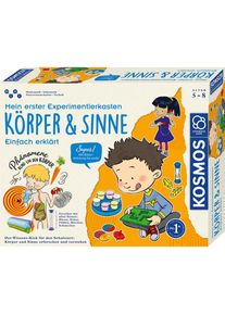Kosmos Experimentierkasten »Mein erster Experimentierkasten Körper & Sinne«, Made in Germany bunt