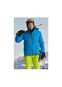 Killtec Skijacke »KSW 44 MN SKI JCKT« blau L himmelblau Skijacke mit regulierbarer und abzippbarer Kapuze