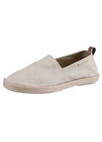 Tommy Hilfiger Espadrille »TH RESORT CORE CHAMBRAY«, mit Bastrahmen beige 43 natur Sommerlicher Espadrille mit praktischer Anziehlasche