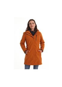 Killtec Parka »KOW 165 WMN PRK« gelb 44 curry Funktionsparka mit regulierbarer, abzippbarer Kapuze