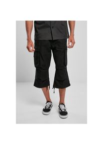 Brandit Stoffhose »Herren Industry Vintage Cargo 3/4 Shorts« schwarz XL US-Größen black Brandit