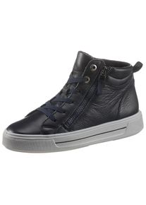Ara Schnürboots »COURTYARD«, mit zwei Reißverschlüsse blau 9 (43) nachtblau Sportiver High-Top-Sneaker mit 3,0 cm Plateausohle