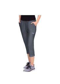 TRIGEMA 3/4-Hose, (1 tlg.), mit Kordelzug grau L US-Größen anthrazit Beinabschluss mit Kordelzug und Stopper