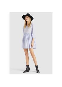 Khujo Blusenkleid »Kleid CAMRYN«, mit Streifenmuster weiß M Normalgrößen blau-weiß-gestreift Regular Fit