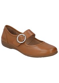 Josef Seibel Riemchenballerina »Fenja 18«, im klassischen Look beige 37 Ballerina mit Riemchen und Schnallenverschluss