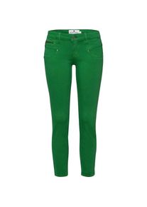 Freeman T. Porter Röhrenhose, (1 tlg.), mit eingearbeiteten Bewegungsfalten grün M (38) N-Gr flaschengrün Cropped-Hose von Freeman T. Porter