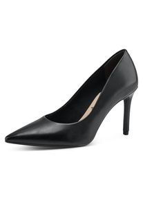 Tamaris High-Heel-Pumps, in spitzer Form schwarz 36 Im femininen Look