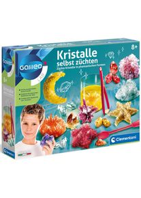 Clementoni® Experimentierkasten »Galileo, Kristalle selbst züchten neu«, Made in Europe bunt