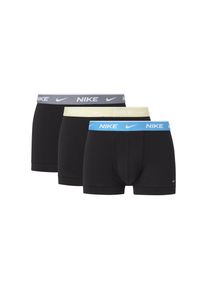 NIKE UNDERWEAR Boxershorts, (Packung, 3 St., 3er-Pack), mit elastischem Nike Logobund bunt L (50) 3 St. BLK/BLUE LIGHTN/CITRON/COOL GREY Unterhosen...