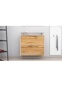 borchardt Möbel BORCHARDT MÖBEL Schuhschrank »Rena«, Hängeschuhschrank, mit Glasablage weiß made_in_germany weiß matt/eichefarben wotan