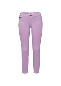 Freeman T. Porter Röhrenhose, (1 tlg.), mit eingearbeiteten Bewegungsfalten lila M (38) N-Gr purple rose Cropped-Hose von Freeman T. Porter