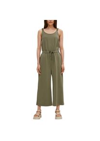 comma, COMMA 7/8-Overall, aus hochwertigem Mix mit Modal grün 34 N-Gr khaki Lässiger Overall in 7/8-Länge von COMMA CASUAL IDENTITY