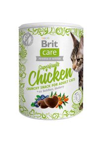 100g Superfruits & Huhn Brit Care Katzensnacks