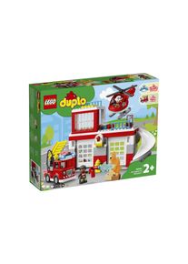 Lego® Spielbausteine »Lego DUPLO Feuerwehrwache mit Hub«, (117 St.)