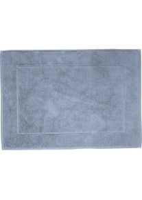 Badematte &raquo;Uni Basic&laquo;, H&ouml;he 11 mm, beidseitig nutzbar, grosse Farbpalette, Hergestellt in &Ouml;sterreich , blau , Framsohn frottier , taubenblau