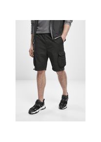 Urban Classics Stoffhose »Herren Double Pocket Cargo Shorts« schwarz XL US-Größen black UC Men
