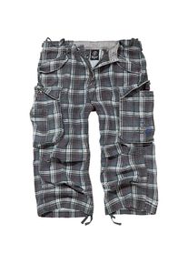 Brandit Stoffhose »Herren Industry Vintage Cargo 3/4 Shorts« grau L US-Größen darkgrey/purple Brandit