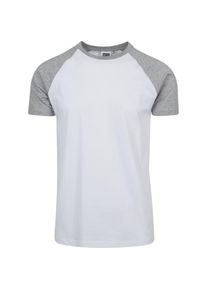 Urban Classics T-Shirt »Herren Raglan Contrast Tee« grau M white/grey Männer T-Shirt im schlichten, sportlichen Look