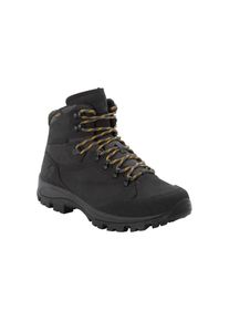 Jack Wolfskin Trekkingschuh »REBELLION TEXAPORE MID M« grau UK 8,5 - EU 42,5 dunkelgrau Robuster, hochwertiger Vollleder-Trekkingschuh