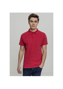 Urban Classics T-Shirt &raquo;Herren Garment Dye Pique Poloshirt&laquo; rot L red Einzigartiger Look durch die besondere Art der Stofff&auml;rbung