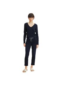Tom Tailor 7/8-Hose »Damen 7/8-Hose«, mit kontrastfarbenem Bindeband blau 46 Länge 28 dunkelblau 20_3_1_Hosen