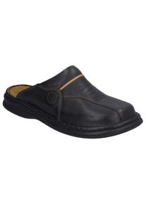 Josef Seibel Sabot »KLAUS«, mit gepolsterter Lederinnensohle schwarz 41 schwarz-cognac Clog im Casual Look