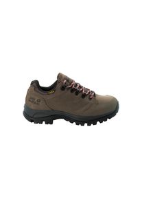 Jack Wolfskin Trekkingschuh »REBELLION TEXAPORE LOW W« braun UK 4,5 - EU 37,5 brown-grafit Robuster, hochwertiger Vollleder-Trekkingschuh