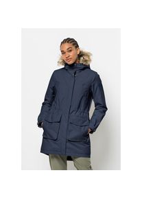 Jack Wolfskin Parka »WINTERFROST INS PARKA W«, mit Kapuze blau XL (46) nachtblau Winterparka
