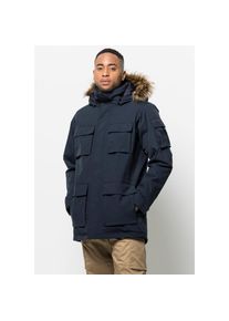 Jack Wolfskin Parka »GLACIER CANYON PARKA«, mit Kapuze blau S (48) night-blue Winterparka