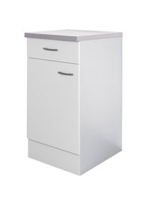 Flex-Well Unterschrank »Wito«, (B x H x T) 40 x 85/86 x 60 cm Weiß / Fantasie