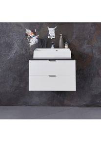 Waschtisch »Concept One«, (2 St.) , weiss , TRENDTEAM , weiss/graphit