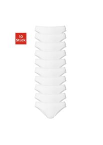 Vivance Slip, (Packung, 10 St.), schöner Basicartikel in tollen Farben - passend für jeden Tag weiß 104 10 St. Basic-Slips im 10er Pack
