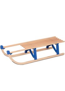 Colint Faltschlitten »Davos 100 cm blaue Böcke« braun Schlitten