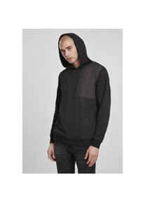 Urban Classics Kapuzenpullover »Herren Military Shoulder Pocket Hoodie« schwarz L black UC Men