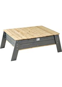 EXIT Sandkasten »Aksent XL«, BxLxH: 138x94x50 cm beige natur/grau